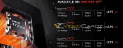 AMD 锐龙7000非X系列产品将在1月10日发布AMD 锐龙