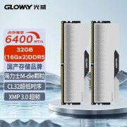光威 32GB DDR5 6400内存只卖601元！光威龙武系列台