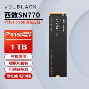 西部数据 SN770 NVMe SSD性能太逆天!