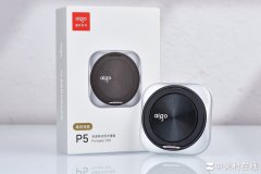 aigo P5磁吸移动固态硬盘 随时“贴贴” 直存直录