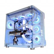 <b>玩嘉 罗宾III机箱支持EATX主板全景侧透京东限时特</b>
