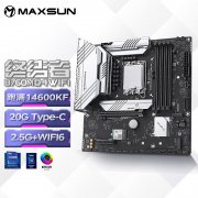 铭瑄 B760M D4 WIFI主板限时促销只要769元支持13代酷