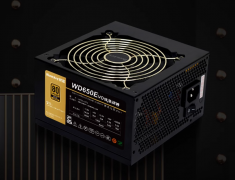 ATX3.1标准+650W金牌 航嘉 WD650Evo炫金战神性价比非