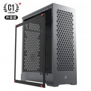 小优品 C1升级款全铝MATX/ITX机箱：359元