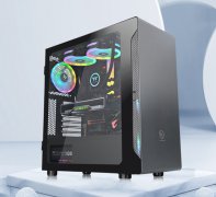 低调简约大气有内涵的灰色机箱