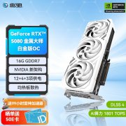 影驰 RTX5080金属大师白金版OC京东限时满减特惠