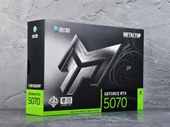 散热高效 输出稳定 影驰 RTX5070 金属大师黑金版