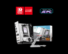 AMD首款纯白ITX主板 微星 MPG B850I EDGE TI WIFI刀锋 钛