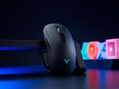 大手型触感，标配无线充电 雷柏 V200W双模无线充