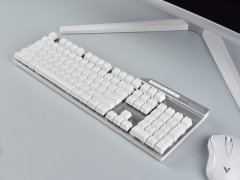 雷柏 V700-DIY游戏机械键盘：手感超润