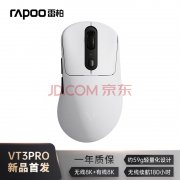 200+性价比超高！雷柏 VT3 PRO游戏鼠标火爆开卖 首