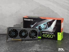 技嘉 RTX4060Ti EAGLE 猎鹰8G显卡评测 正逆三风扇散热