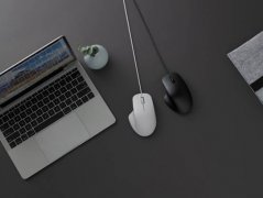 前后双侧键雷柏 N500有线光学鼠标图