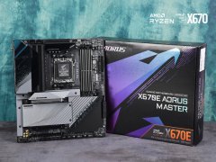 技嘉主板X670E AORUS MASTER超级雕电脑主板实测接口