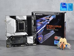 <b>技嘉 B760M AORUS ELITE AX主板实测13700K也可以开起来</b>