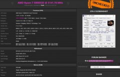有烧U风险 切勿效仿！AMD 锐龙7 5800X3D超外频至5