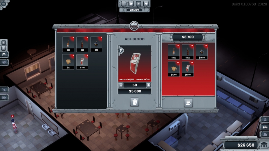 《Blood Bar Tycoon》游戏截图