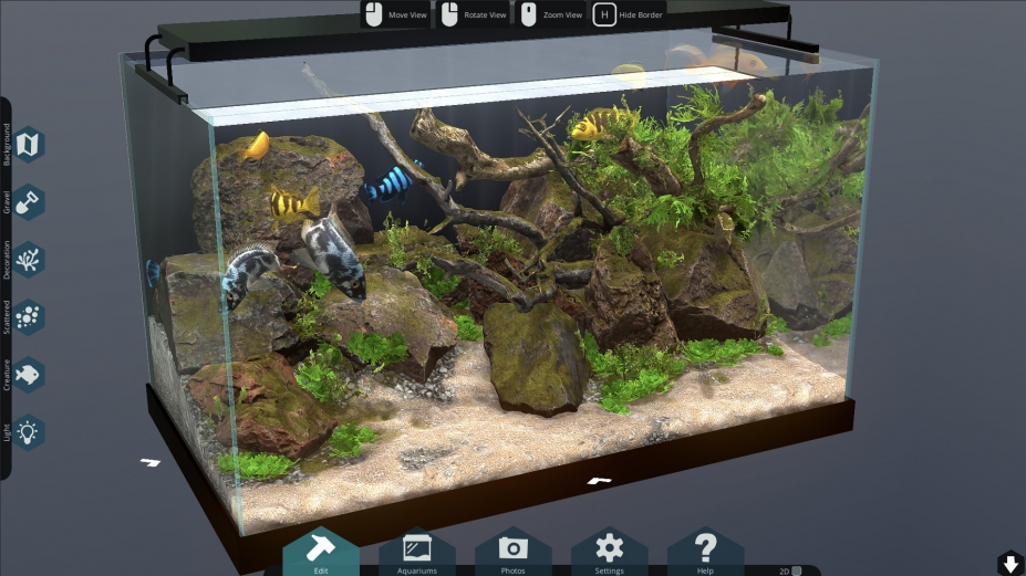 《玻璃背后:水族箱模拟器》游戏截图