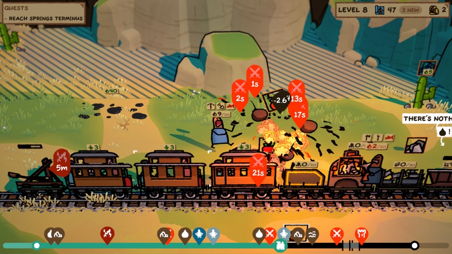 《铁轨快车》游戏截图