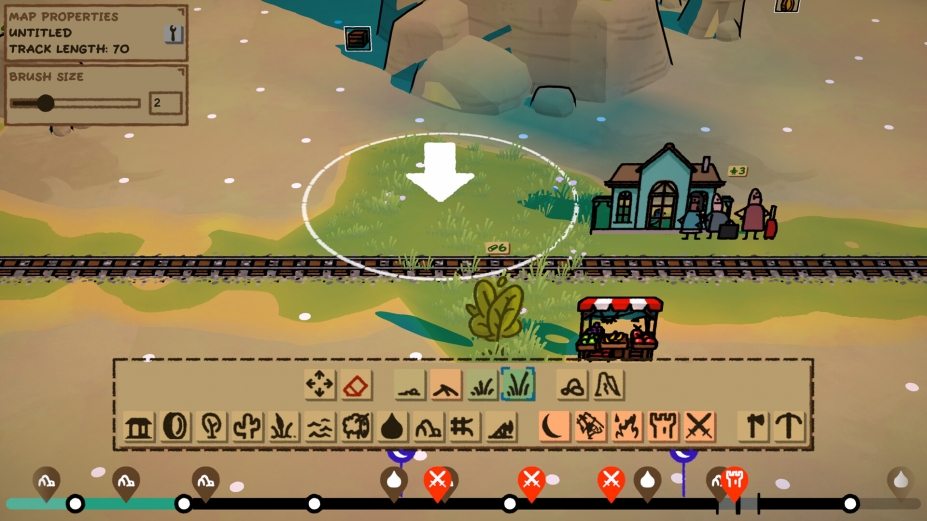 《铁轨快车》游戏截图