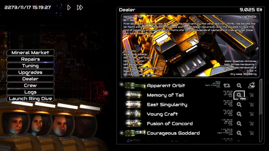 《ΔV:土星环》游戏截图