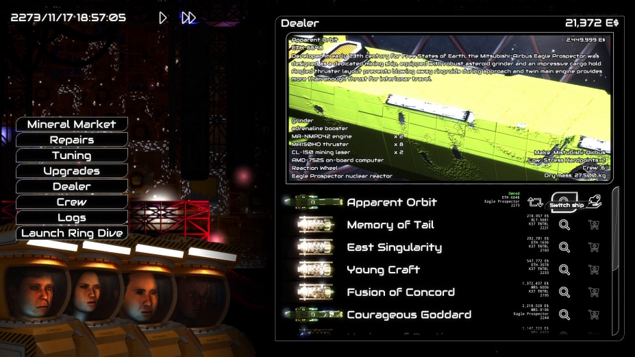 《ΔV:土星环》游戏截图