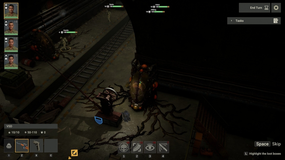 《未来的战争策略:SOF与外星人入侵》游戏截图