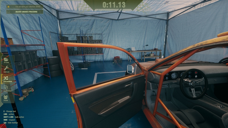 《拉力机械师模拟器》游戏截图