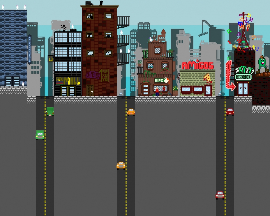 《跳桥》游戏截图