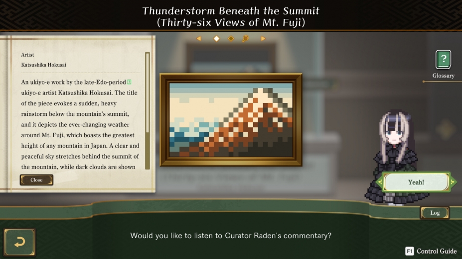 《Juufuutei Raden™'s Guide for Pixel Museum》游戏截图