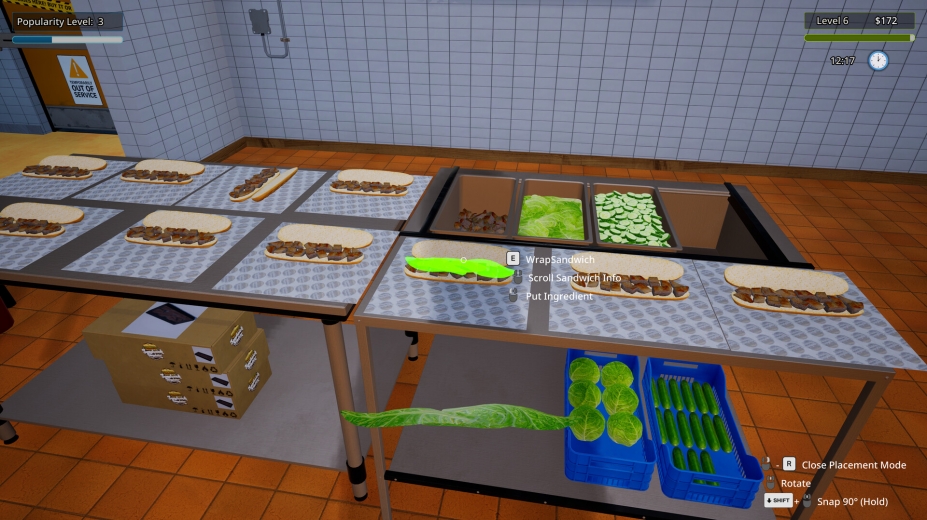 《三明治模拟器》游戏截图