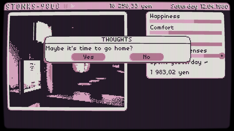 《STONKS-9800:股票市场模拟器》游戏截图