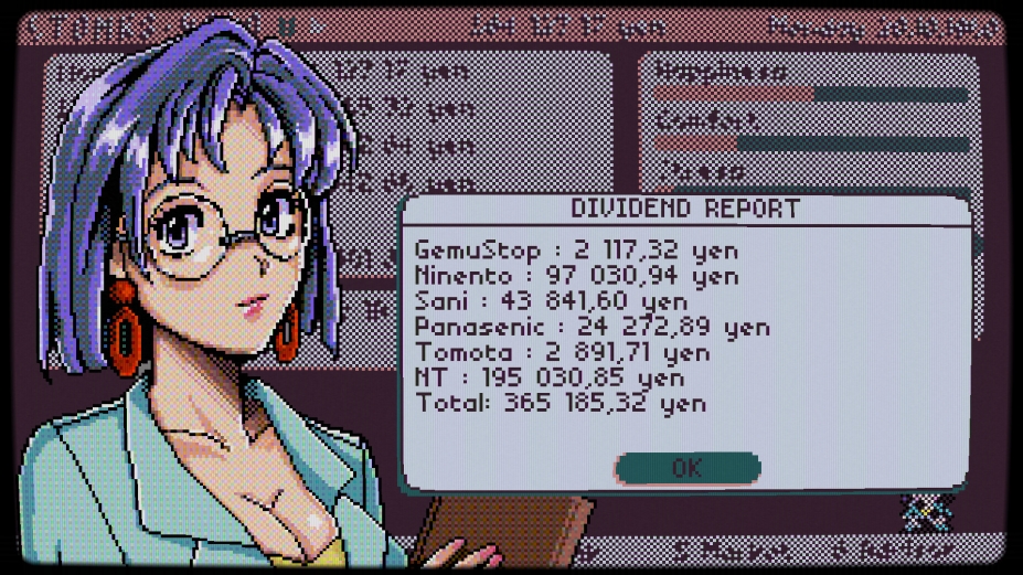 《STONKS-9800:股票市场模拟器》游戏截图