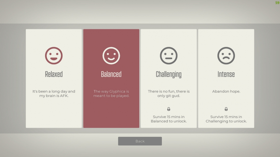 《Glyphica：打字生存》游戏截图