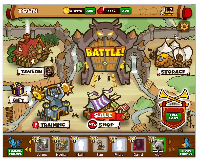 《Dungeon Rampage》游戏截图