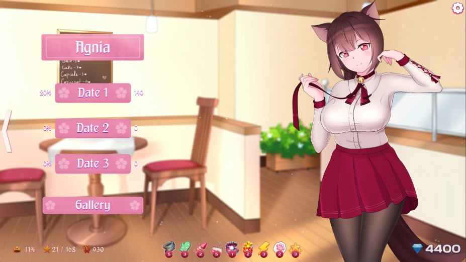 《我甜蜜的梦中的猫女》游戏截图
