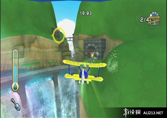 《小子历险记 天空上尉》WII截图