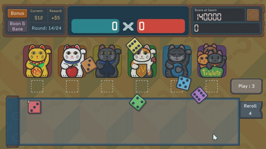 《招骰进猫》游戏截图