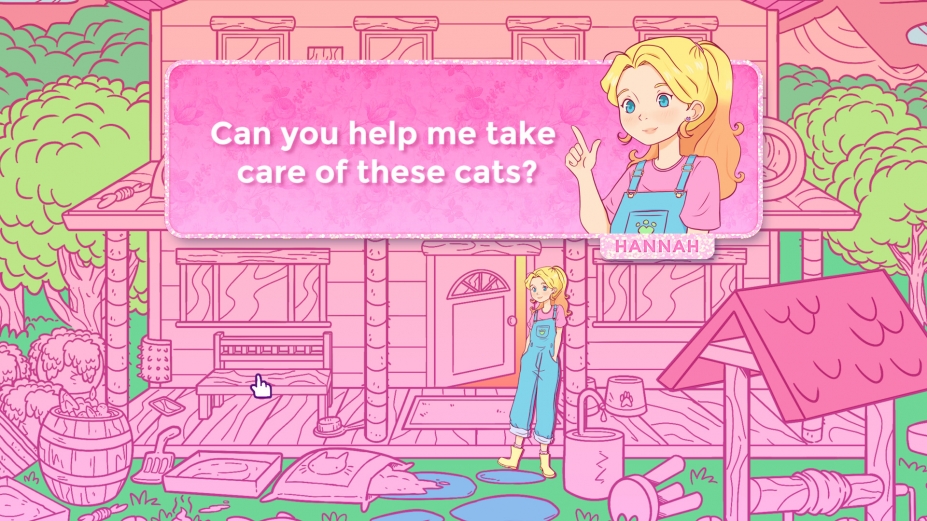 《收容所里满是猫》游戏截图