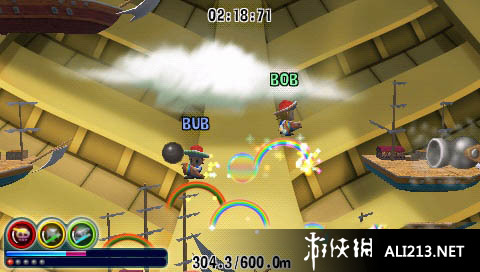 《新彩虹岛 手风琴大冒险》PSP截图