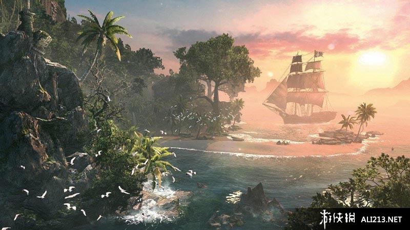 《刺客信条4 黑旗》PS4截图