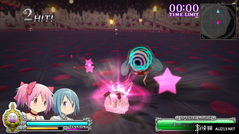 《魔法少女小圆 战斗五角之星》PSV截图