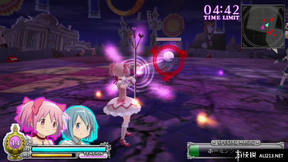 《魔法少女小圆 战斗五角之星》PSV截图