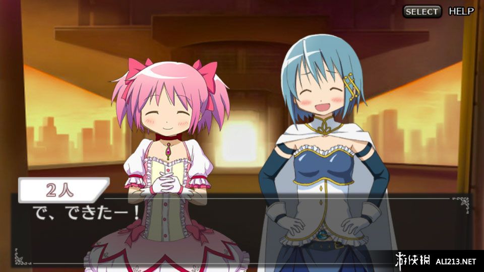 《魔法少女小圆 战斗五角之星》PSV截图