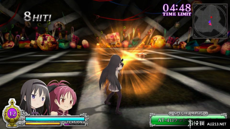 《魔法少女小圆 战斗五角之星》PSV截图