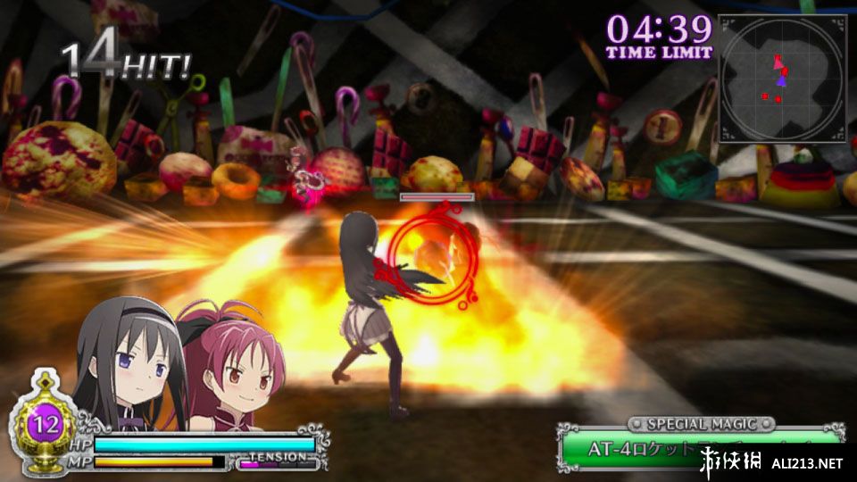 《魔法少女小圆 战斗五角之星》PSV截图