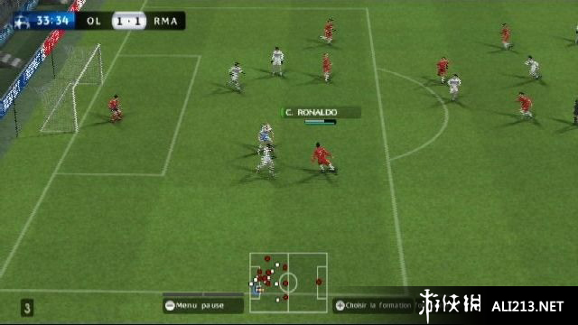 《实况足球2012》WII截图