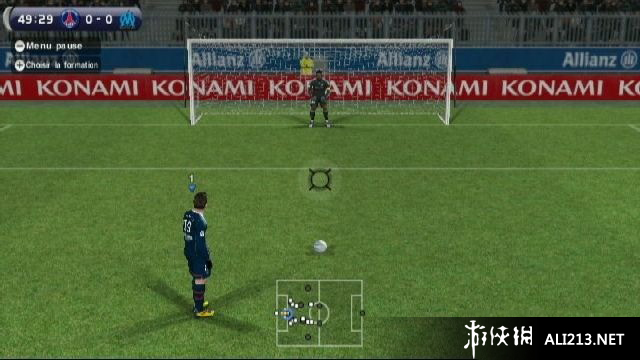 《实况足球2012》WII截图