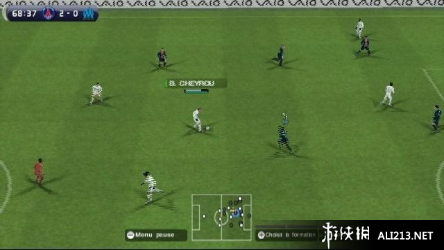 《实况足球2012》WII截图