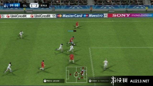 《实况足球2012》WII截图